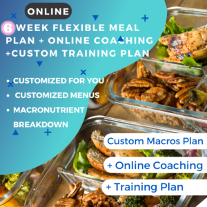 6-week meal plan coaching and training
